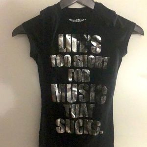 Streetwear Society “Lifes Too Short For Music That Sucks” Tank